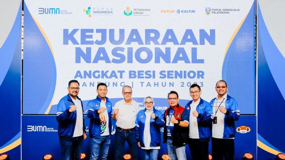 Presenting National Athletes, Pupuk Indonesia Supports Senior Weightlifting National Championships In Bandung