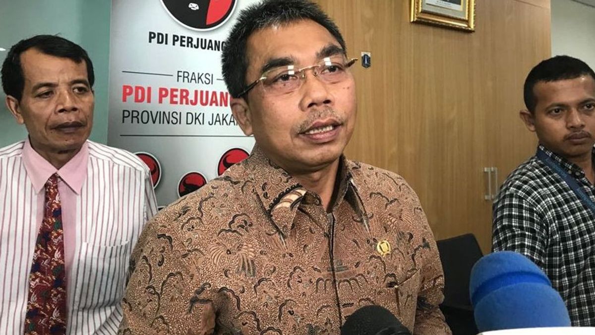 Want To Be A Sub-district Head In Jakarta To Pay Rp250 Million, PDIP Openly Has The Practice Of Buying And Selling ASN Positions In The DKI Provincial Government