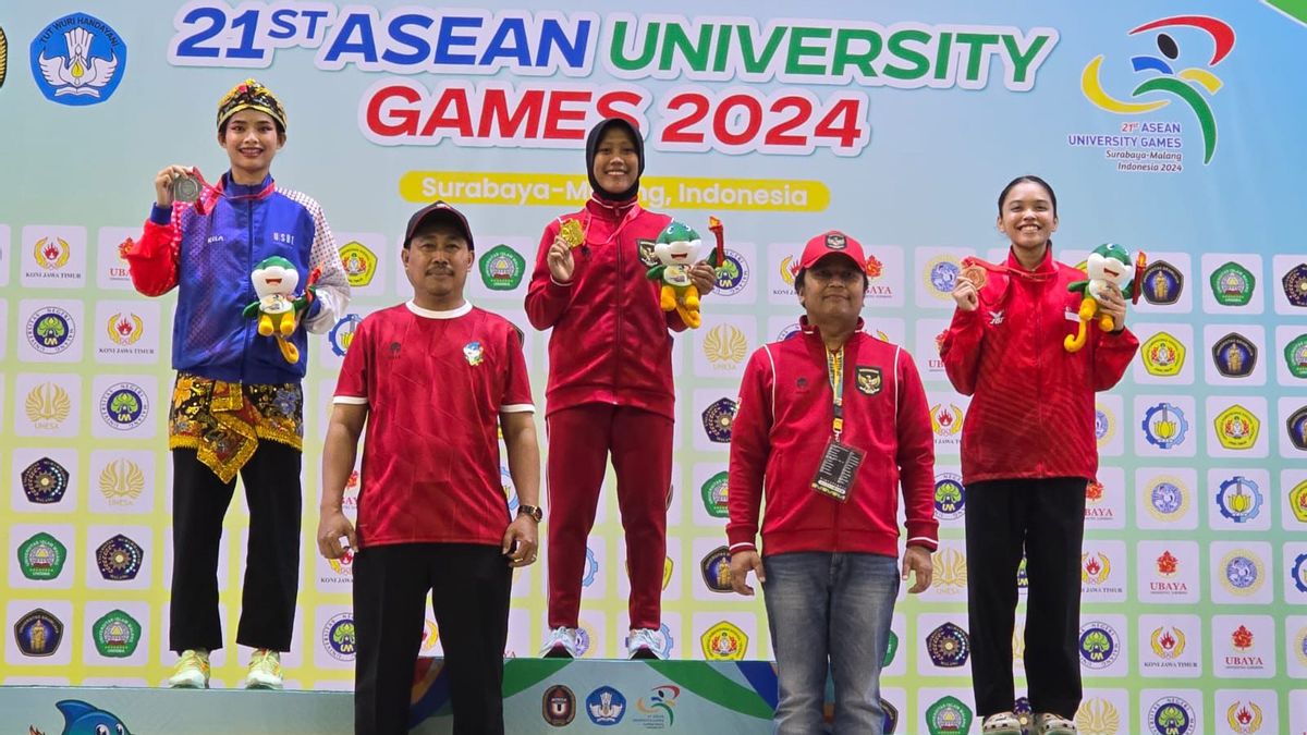 インドネシア100個の金メダルを獲得した後の2024年ASEAN大学競技大会総合優勝