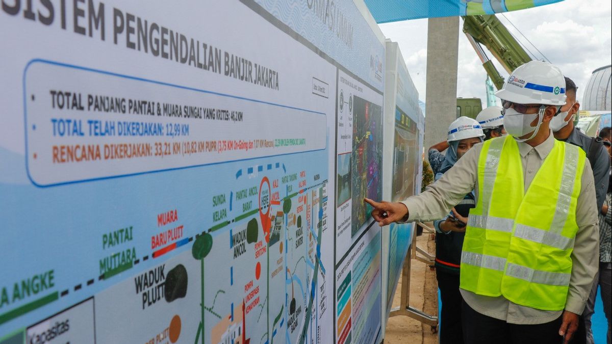 Ancol Sentiong Pump Built, Acting Governor Of DKI Heru Claims Can Reduce Floods In 8-9 Kelurahan