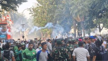 جاكرتا - ذكر مينكو بولكام الشرطة في الساحة المؤمنة بتأمين العروض التوضيحية اليوم