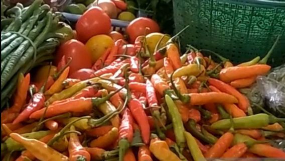 Red Cabai Rawit Price in Purwokerto Still High Due to Rain Impact