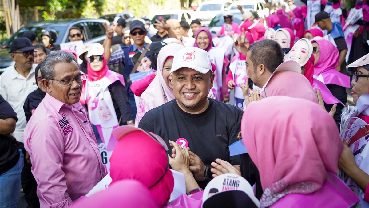 Flashmob Holds In Campaign Last Day, Atang-Annida Optimistic To Win Bogor City Election 35 Percent