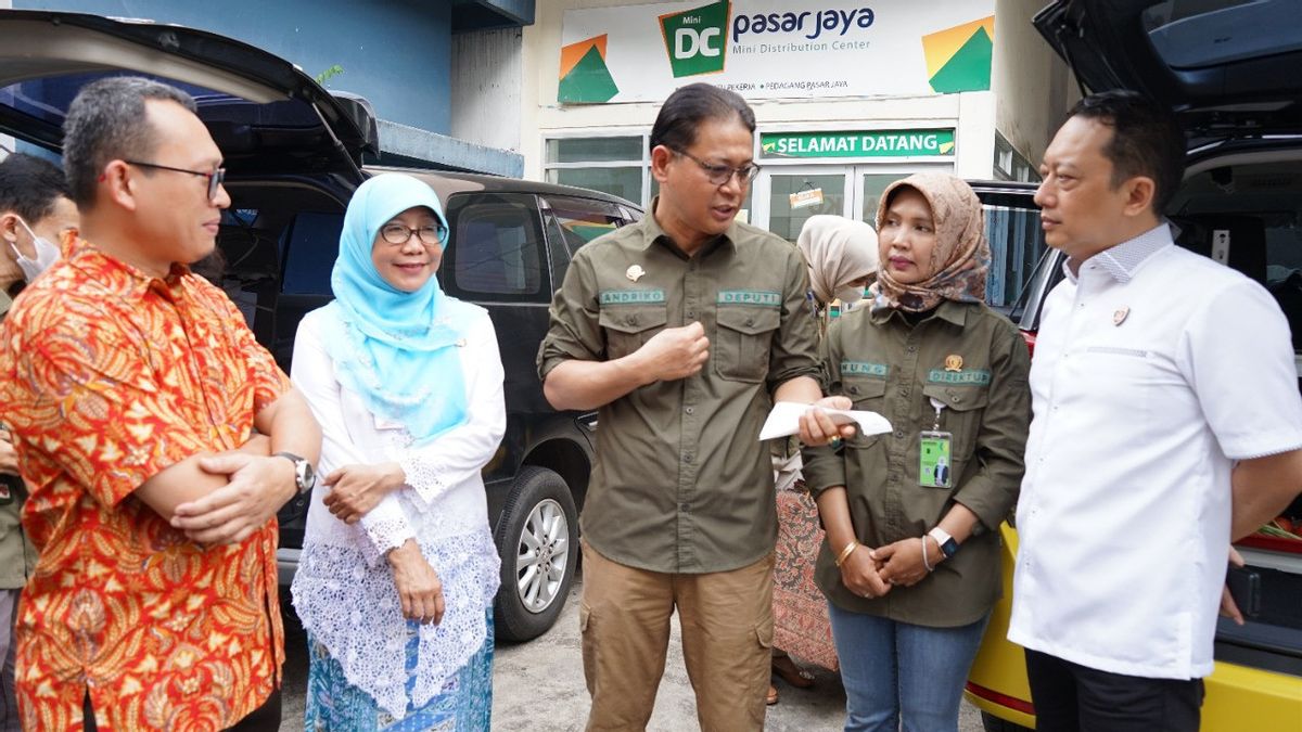 The DKI Jakarta Provincial Government Is Invited To Conduct A Rapid Test Of A Fresh Food Commodity