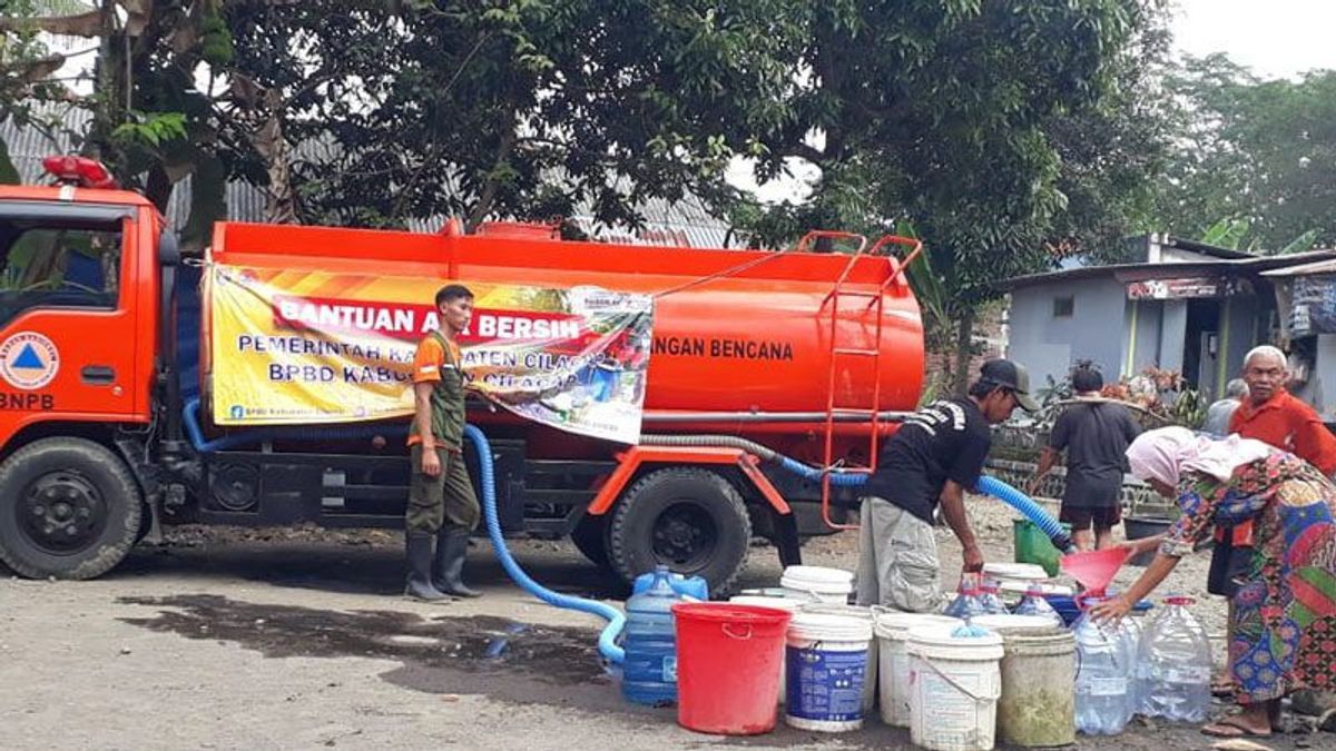 Dilanda Kekeringan, BNPB Catat 4.360 Warga Jateng Kesulitan Air Bersih