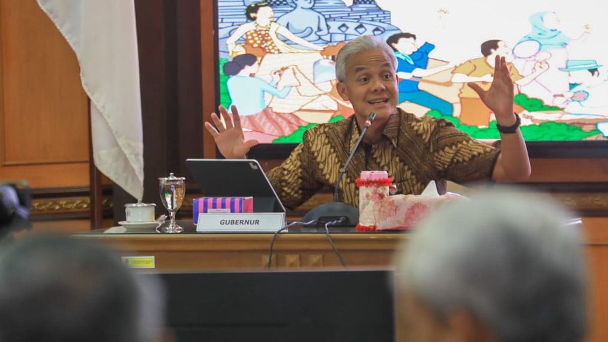 Ganjar Moves Fast To Realize Jokowi's Desire To Reduce Poverty In Central Java
