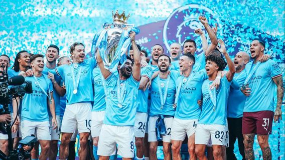 Gulung Inter Milan di Final Liga Champions, Manchester City Sukses Raih <i>Treble Winners</i>