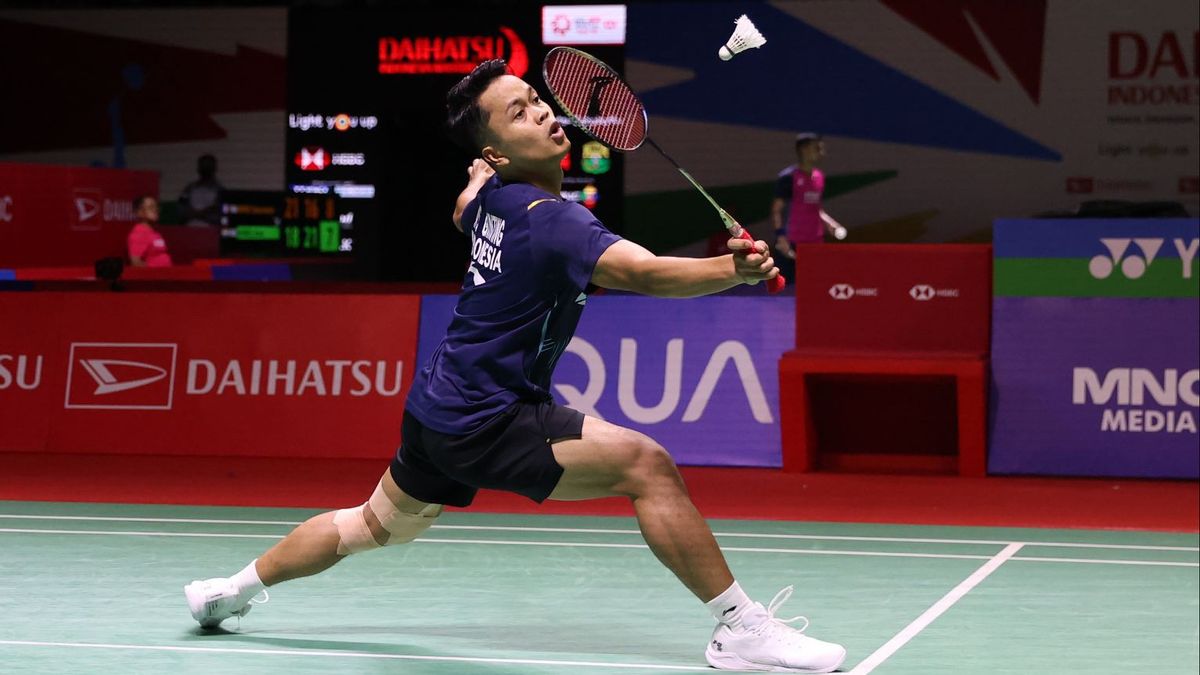 Indonesia Masters 2024 Anthony Ginting Secures Round Of 16 Tickets