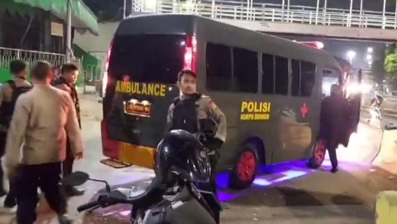 Semakin Berani, Pelaku Tawuran di Pasar Gembrong Nekat Siram Polisi Pakai Air Keras