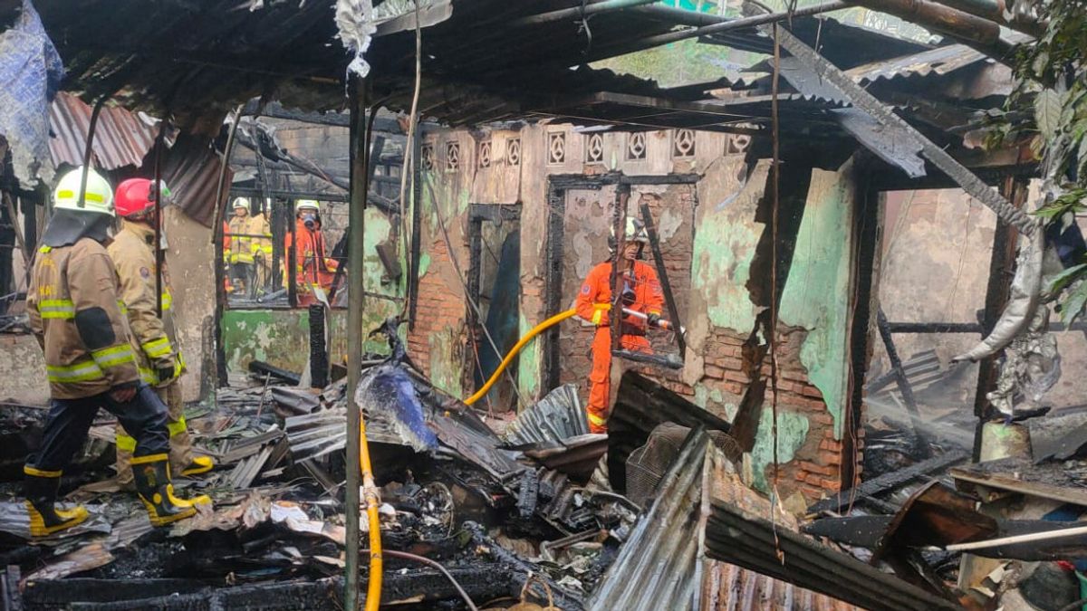 Because Of Burning Cellphone Chargers, 39 Heads Of Families In Tanah Abang Lost Their Homes