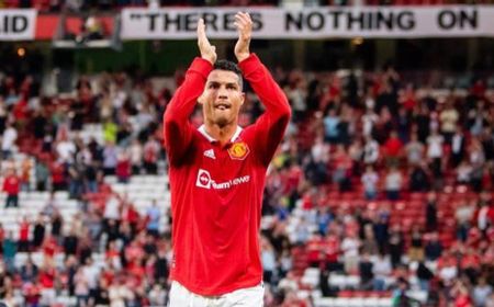 Cristiano Ronaldo Kirim Ucapan Khusus untuk Suporter usai Manchester United Bantai Arsenal