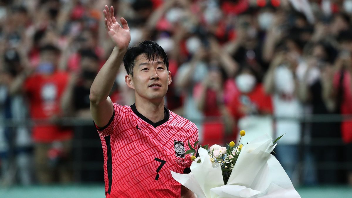 Pemain Tottenham Hotspur Son Heung-Min Cetak Sejarah Bersama Timnas Korea Selatan, Sudah Koleksi 100 Kali Penampilan