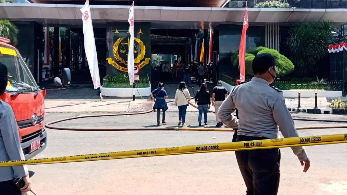 Résultats Labfor: Kejagung Fire Non Pas à Cause Du Court-circuit, Mais Open Fire