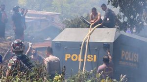 Kebakaran di Perumahan Polda Papua Bse G Diduga karena Korsleting