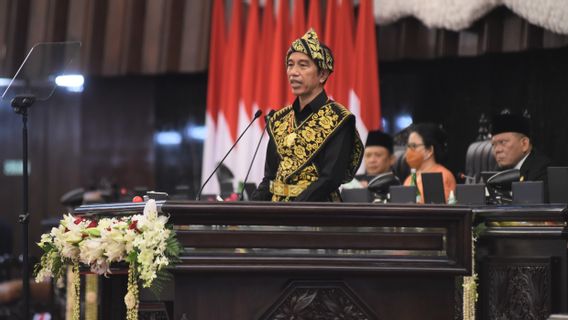 Examining Jokowi's Expressions During A Address At The MPR Annual Session