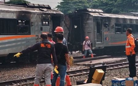 Gerbong Terbakar di Yogyakarta, KAI Pastikan Mudik Lebaran Lancar