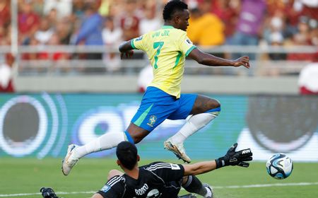 Penalti Vinicius Gagal, Brasil Ditahan Venezuela di Kualifikasi Piala Dunia 2026