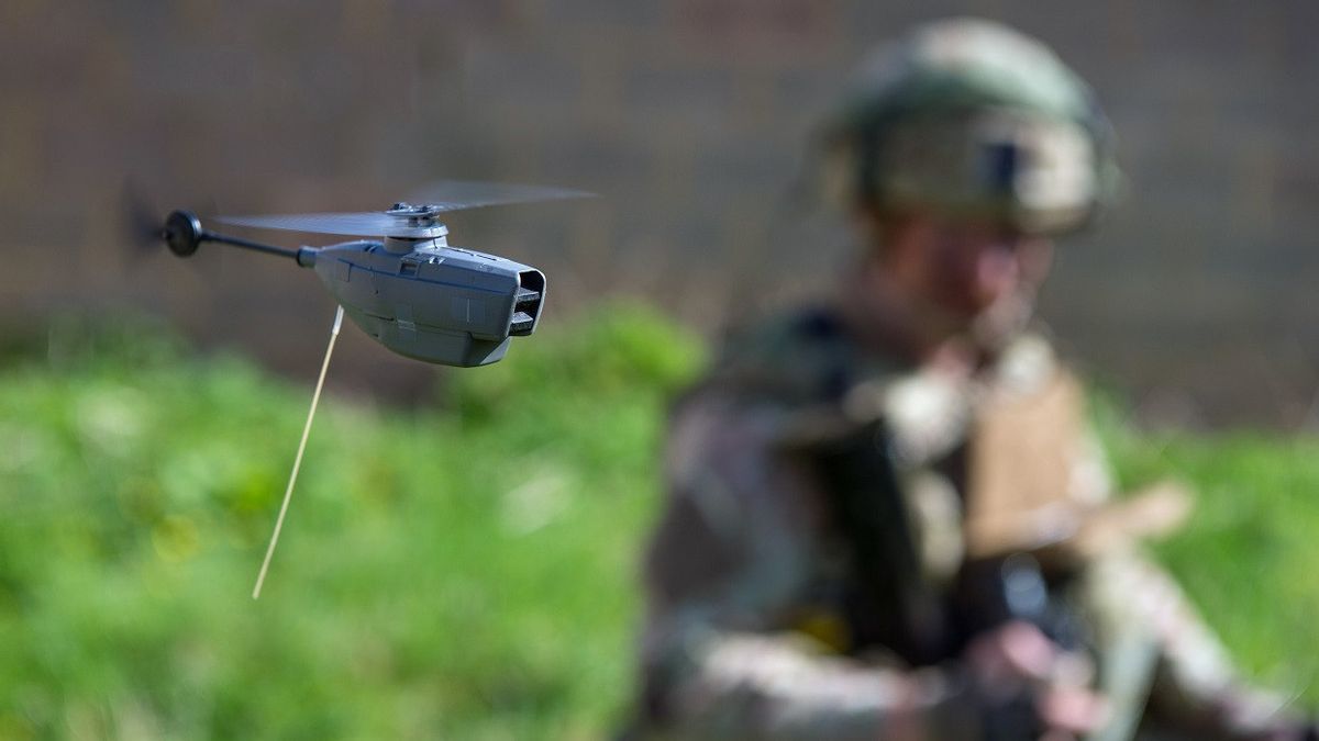 Inggris dan Norwegia Sumbang Mikro Drone Black Hornet, Menteri Pertahanan: Bantu Ukraina di Medan Perang