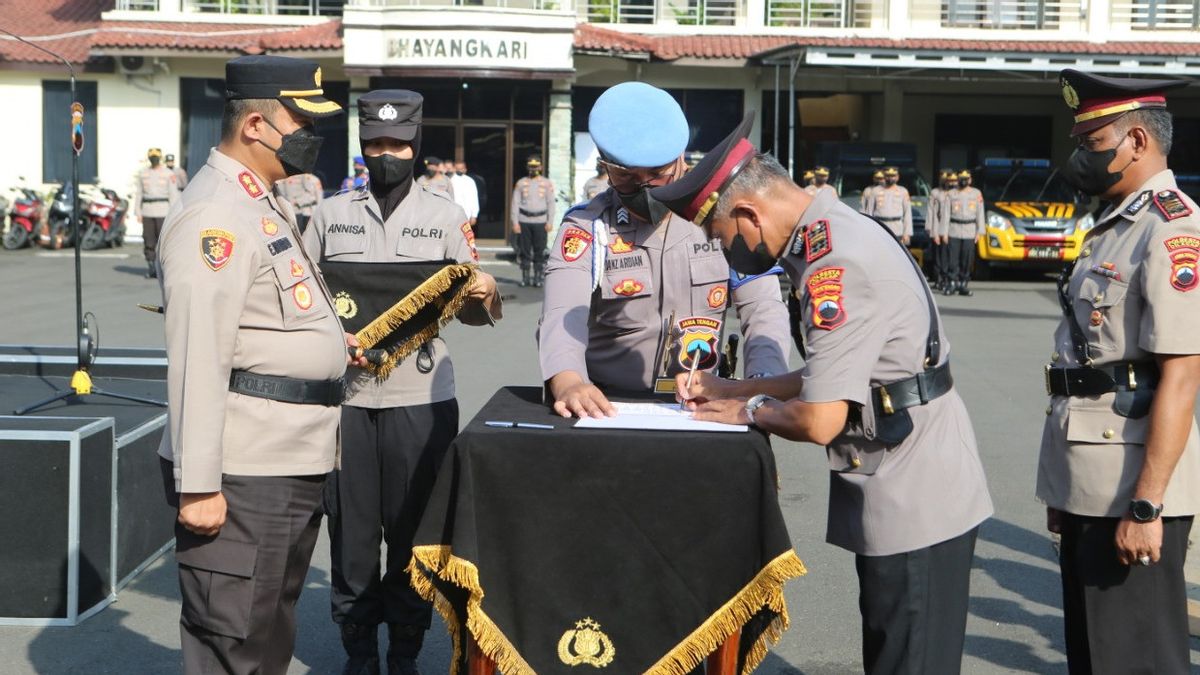 A Number Of Police Chiefs In Cilacap Dishifted, Kapolresta: Positions No Eternal