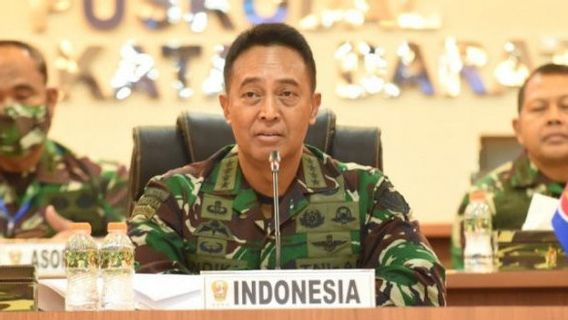 What The TNI Commander General Andika Perkasa Discussed When He Met The National Police Chief General Sigit At The National Police Headquarters