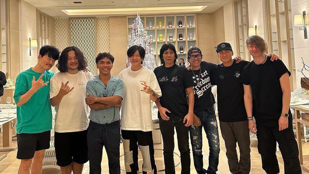 Returning To Indonesia, YB Had The Opportunity To Meet Slank