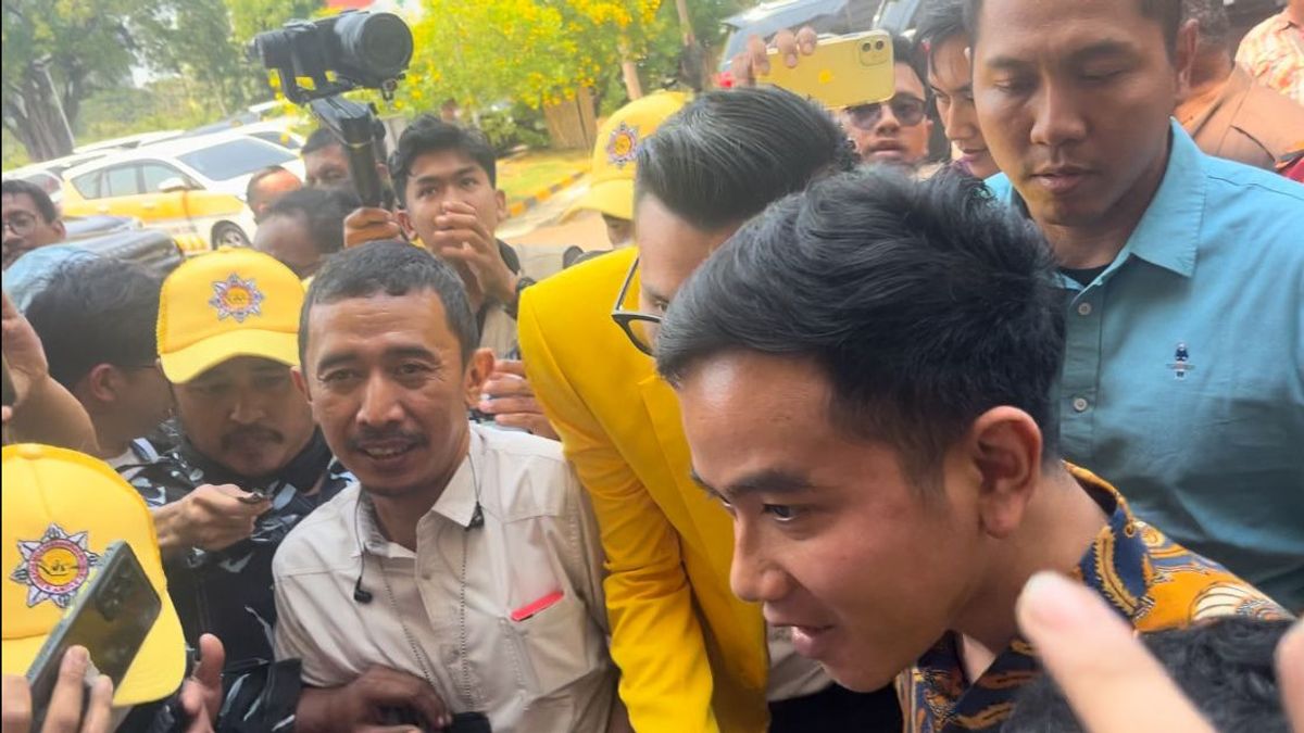 Promoted As A Vice Presidential Candidate, Gibran Comes To The Golkar DPP