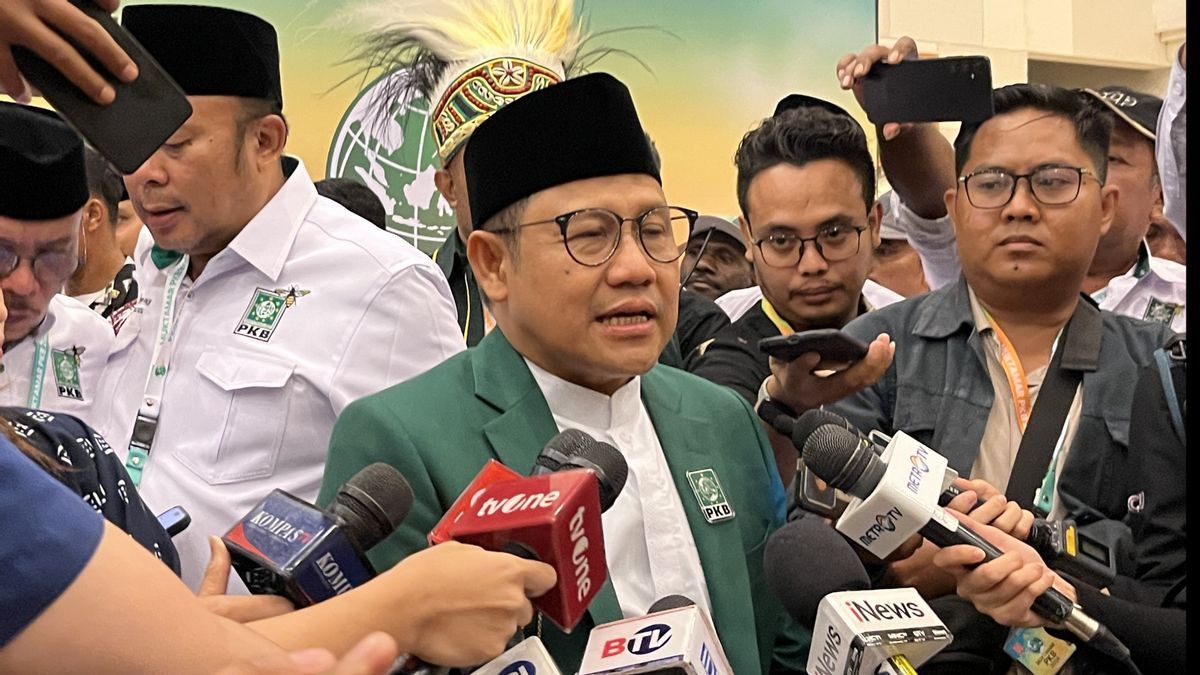 Cak Imin : Les sièges fiers du PKB au Parlement augmentent, même s'ils sont bien embourbés