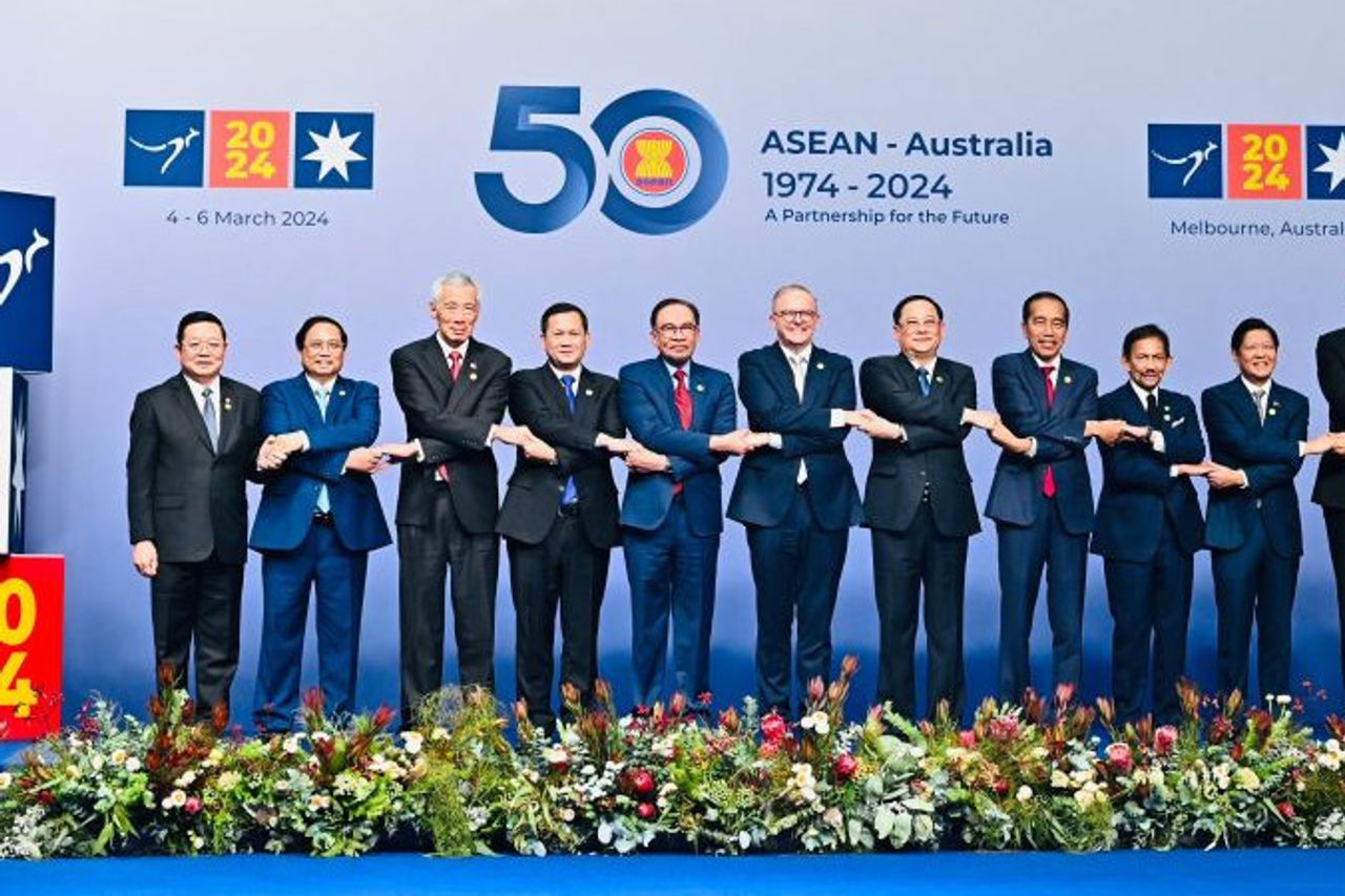 UNRWAを支持し、ジョコウィはASEAN・オーストラリア首脳会議でパレスチナ連帯を呼びかける