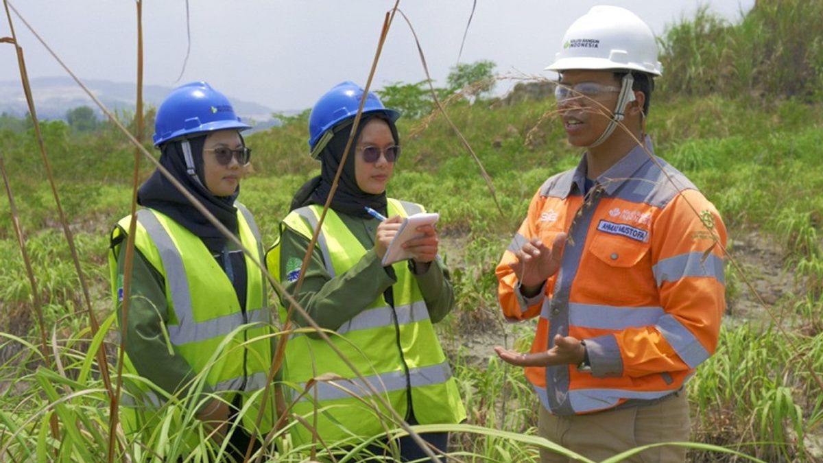 Pascatambang Land的Serai Wangi栽培,SIG在西爪哇的Narogong工厂建立可持续生态系统