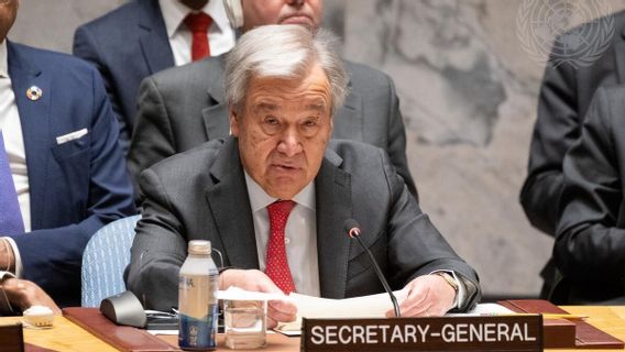 بالقرب من الاتهامات الثنائية بشأن نزاع غزة، الأمين العام للأمم المتحدة غوتيريش: لقد أدانت حماس 102 مرة