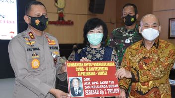 Police De Sumatra Du Sud: Non Arrêté, L’enfant D’Akidi Tio A Demandé Des éclaircissements Sur La Clarté De L’aide De 2 Billions Idr