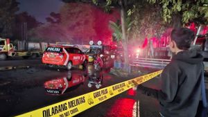 Polisi Cari Penyebab Truk Tangki BBM Terguling Picu Terbakarnya 6 Ruko dan 3 Rumah