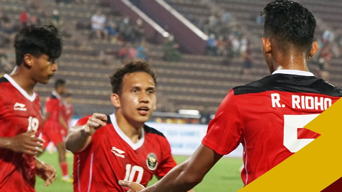 2021年东南亚运动会：印度尼西亚U-23国家队4-1击败东帝汶