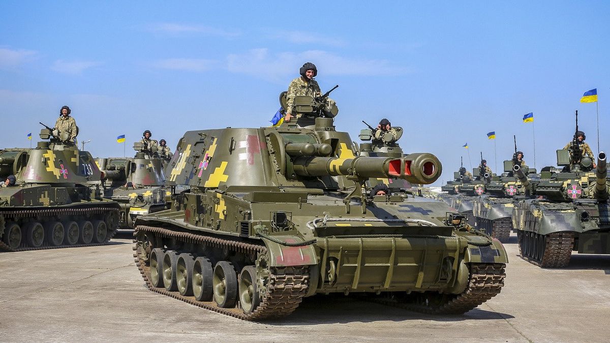ウクライナは、米国の価値IDR 2.8兆から武器を受け取ります, ブリンケン外相は、ロシアを警告します