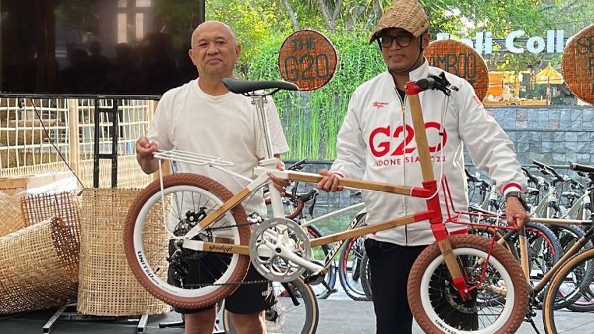 Kesan Menteri Teten Usai Jajal Sepeda Bambu GORo: Bahan Dasarnya Tak Pernah Terpikir
