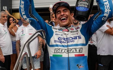 Komentari Insiden Jorge Martin di MotoGP Emilia Romagna, Marc Marquez Sebut Bastianini Harus Dapat Hukuman