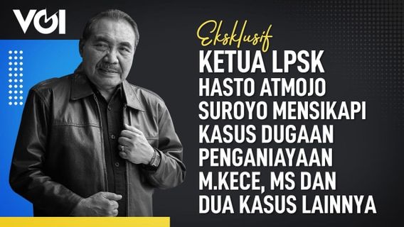 VIDEO: Eksklusif, Lindungi Saksi dan Korban, Hasto Atmojo Suroyo: LPSK Bersifat Netral 