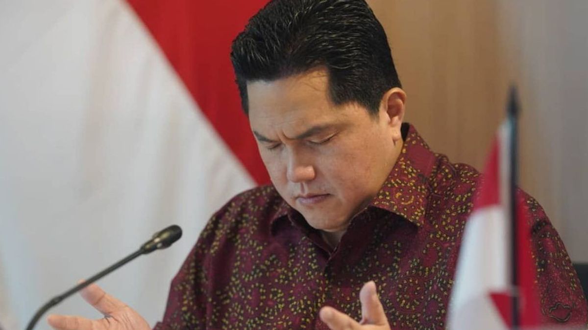 Erick Thohir Reçoit Un Message De Megawati : Les Entreprises D’État Ne Deviennent Pas Une Pieuvre Avec Beaucoup De Bras