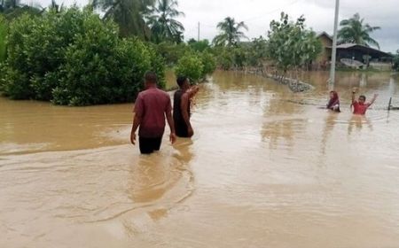 Banjir di Aceh Timur Mulai Surut, Masih Ada 2.066 Jiwa yang Mengungsi