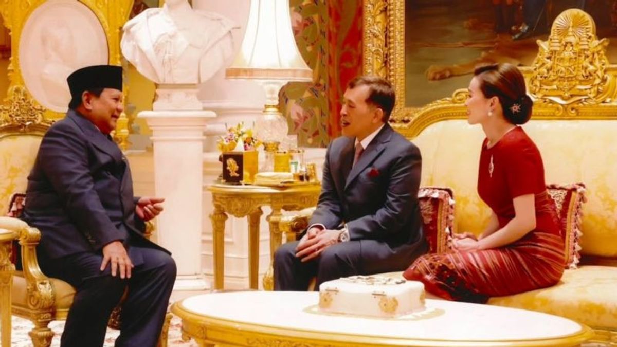 Presiden Prabowo Diterima Raja Thailand di Amphorn Royal Palace