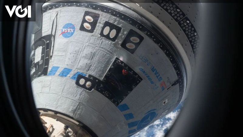 The Starliner spacecraft is canceling its return house on June 25