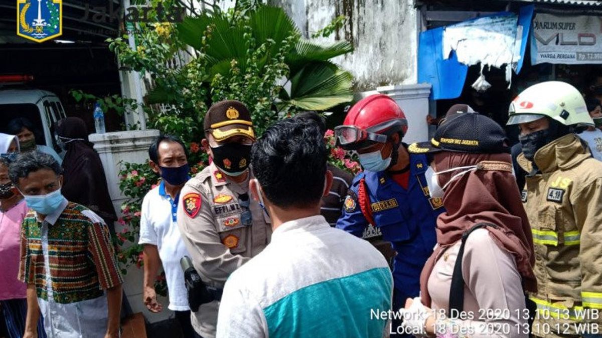حريق في Pasar Minggu قتل الزوج والزوجة بزعم تسرب أنبوب الغاز