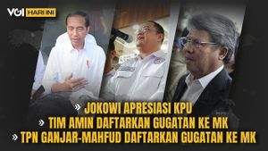 VIDEO VOI Hari Ini: Jokowi Apresiasi KPU, Tim AMIN Daftarkan Gugatan ke MK, TPN Ganjar-Mahfud Menyusul