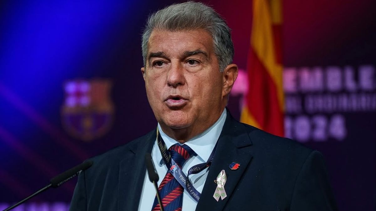 Barcelona President Joan Laporta Urged To Resign Amid Saga Dani Olmo