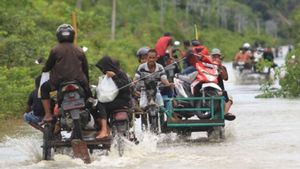 Dua Desa di Kecamatan Arongan Lambalek Aceh Barat Masih Terendam Banjir