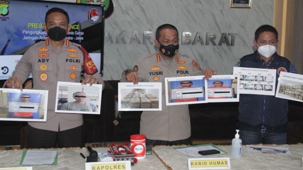 Police Fail To Deliver 279 Kilograms Of Cannabis Controlled From Inside Prisons In West Java