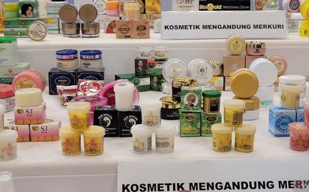 BPOM Temukan 181 Jenis Kosmetik Berbahan Terlarang