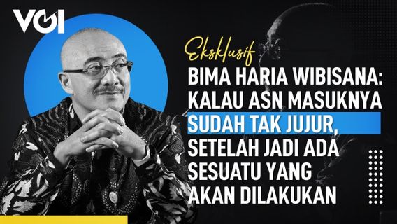 VIDEO: Eksklusif, Bima Haria Wibisana: Begini Jika ASN Masuknya Sudah Tak Jujur