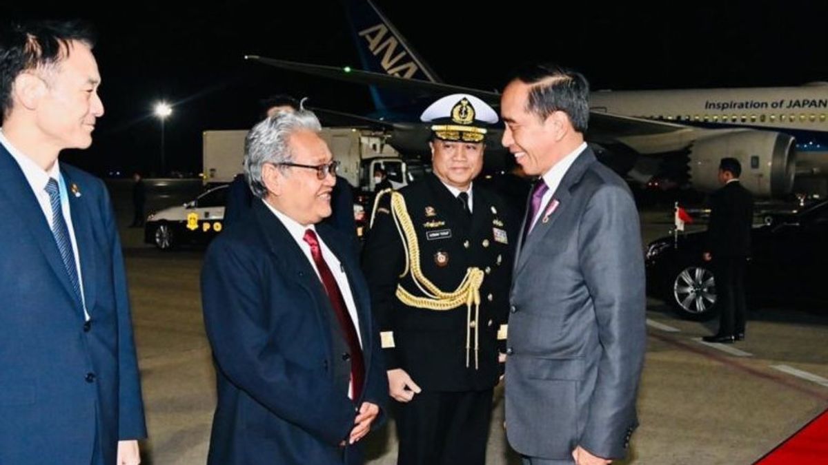 الرئيس جوكوي يعود إلى البلاد بعد كونكر في اليابان