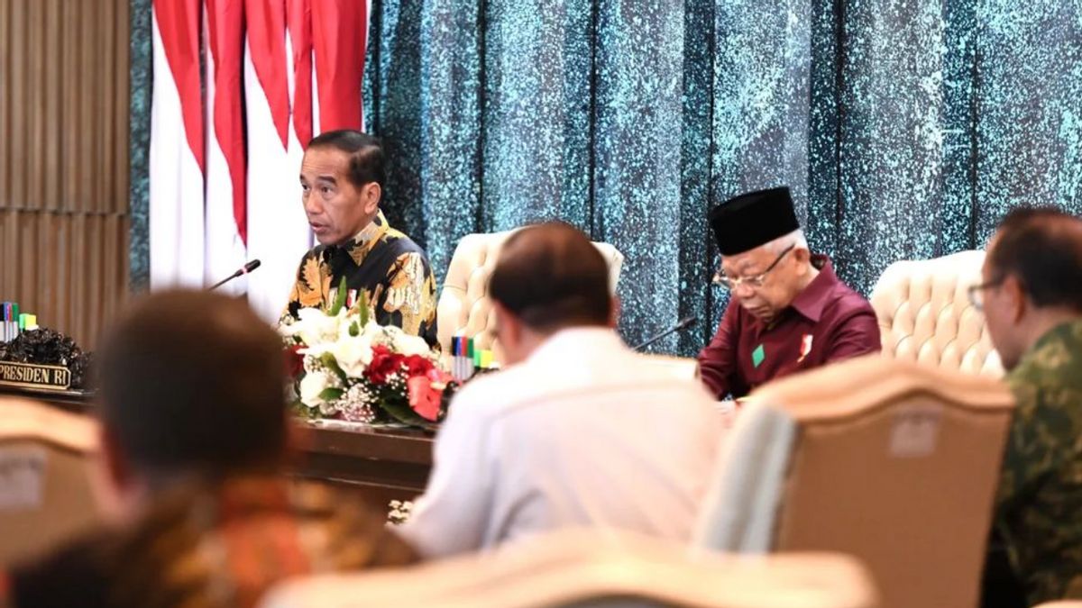 3 Messages importants de Jokowi lors de la dernière réunion du Cabinet avant le pluriot